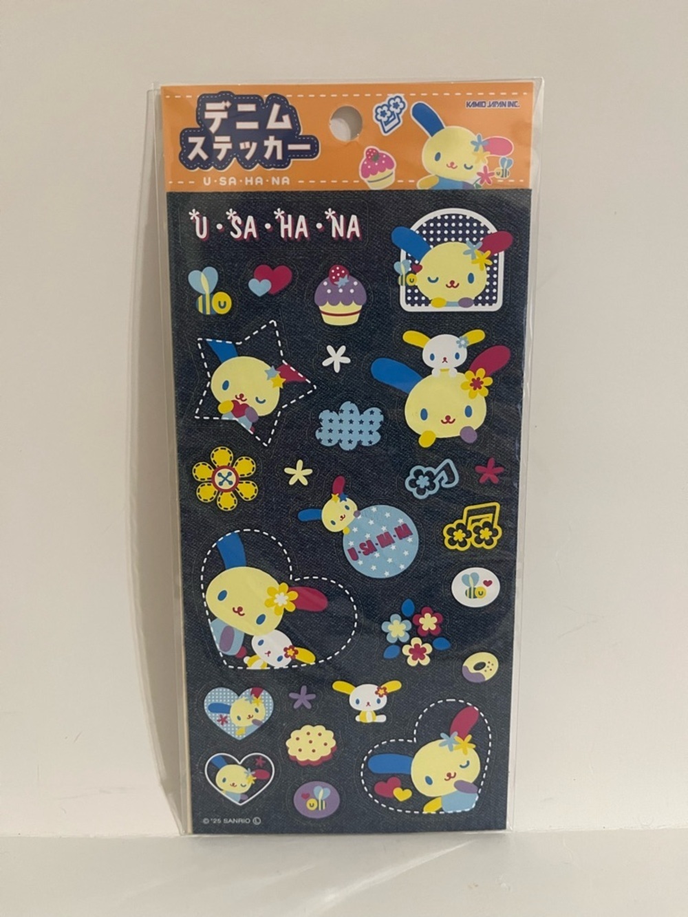 Usahana Denim Theme Sticker Sheet